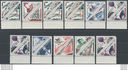 1956 Monaco Segnatasse Sopr. 22v. MNH Unif. Tx 453/72+A - Andere & Zonder Classificatie