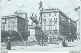 Ba64 Cartolina Fotografica Genova Citta'  1916 Bella!! - Genova (Genua)