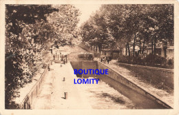 75 Paris Canal Saint Martin Quai De Valmy CPA Bateau Péniche écluse Cachet 1937 - Distretto: 10