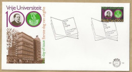 NL.- FDC. NVPH Nr. 188. EERSTE DAG VAN UITGIFTE. FIRST DAY OF ISSUE. 14-10-1980. VRIJE UNIVERSITEIT. - FDC