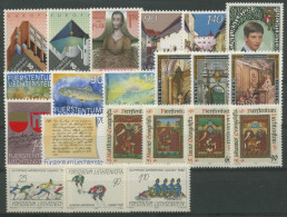 Liechtenstein 1987 Jahrgang Komplett Postfrisch (G1321) - Nuovi