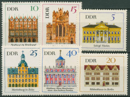 DDR 1967 Bauwerke Schlösser 1245/50 Postfrisch - Neufs