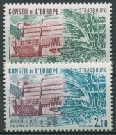 Frankreich 1982 Europarat Europaratsgebäude Plenarsaal D 30/31 Postfrisch - Nuevos