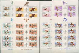 Polen 1967 Olympischer Appell Kleinbogen 1761/68 K Postfrisch (C62239) - Blocs & Hojas