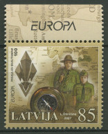 Lettland 2007 Europa CEPT Pfadfinder 700 Postfrisch - Letonia