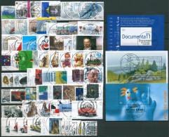 Bund 2002 Kompletter Jahrgang Ohne Selbstklebende Mit TOP- ESST (SG61271) - Used Stamps