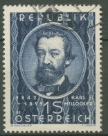 Österreich 1949 Komponist Karl Millöcker 947 Gestempelt - Used Stamps