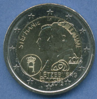 Luxemburg 2 Euro 2022 Hochzeitstag Großherzog, Vz/st (m5585) - Luxembourg