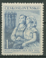 Tschechoslowakei 1952 Internationaler Frauentag 721 Postfrisch - Neufs