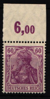 Deutsches Reich 92 II C P OR Postfrisch Geprüft Zenker BPP #NJ852 - Other & Unclassified