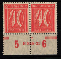 Deutsches Reich 163 HAN Postfrisch H 5008.21 #NJ661 - Andere & Zonder Classificatie