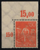 Deutsches Reich 189 P OR Postfrisch #NL207 - Sonstige & Ohne Zuordnung