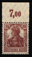 Deutsches Reich 103 C P OR Postfrisch Geprüft Oechsner BPP #NL027 - Altri & Non Classificati