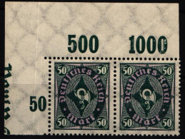 Deutsches Reich 209 PN Postfrisch Plattennummer 2 #NL326 - Altri & Non Classificati