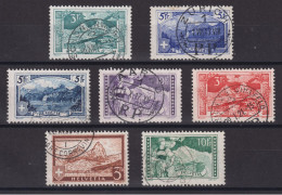 1914-1931 Gebirgslandschaften ⵙ Zum: 129-131+142+177-179 Mi: 121-123+142+226-228 - Used Stamps