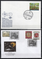 Austria 1999 Space, Total Eclipse 2 Commemorative Covers - Europe