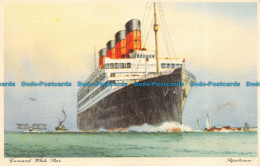 R078517 Cunard White Star. Aquitania. A 2585 - World