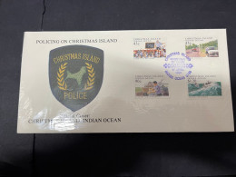 11-5-2024 (4 Z 44)  Australia Christmas Island FDC - 1991 (Policing) Still Wrapped ! - Christmas Island