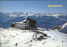 11451675 Leukerbad Skigebiet Torrent Rinderhuette Bergrestaurant Alpenpanorama W - Autres & Non Classés