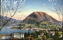11451502 Lugano TI Panorama Monte San Salvatore Lago Baumbluete Lugano - Andere & Zonder Classificatie