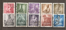 España/Spain-(usado) - Edifil  1132-41  - Yvert  843-52 (o) - Used Stamps