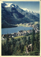 11438760 St Moritz GR Panorama See Piz Posatsch Piz Corvatsch St. Moritz - Otros & Sin Clasificación