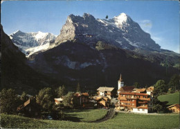 11438753 Grindelwald Panorama Fiescherhoerner Eiger Grindelwald - Autres & Non Classés