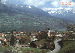 11438732 Sachseln OW Panorama Sarnersee Pilatus Sachseln - Altri & Non Classificati