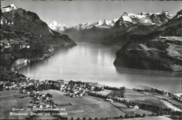 11438624 Brunnen SZ Vierwaldstaettersee Alpen Bristenstock Gitschen Urirotstock  - Andere & Zonder Classificatie