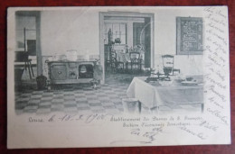 Cpa Leuze ; établissement Des Dames De S. François - Section D'économie Domestique - Leuze-en-Hainaut