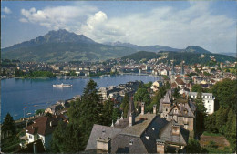 11438609 Luzern LU Fliegeraufnahme Panorama See Pilatus Luzern - Sonstige & Ohne Zuordnung