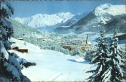 11435003 Davos GR Gegen Rhaetikonkette Und Seehorn Davos Platz - Other & Unclassified