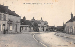 CHAMBON LA FORET - Rue Principale - Rémond Leclère - Très Bon état - Altri & Non Classificati