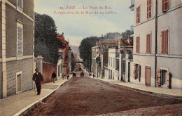 PAU - Le Pont Du Roi - Perspective De La Rue Du 14 Juillet - Très Bon état - Pau