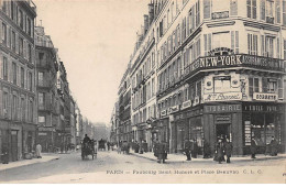 PARIS - Faubourg Saint Honoré Et Place Beauvau - Très Bon état - Places, Squares