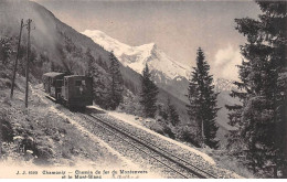 CHAMONIX - Chemin De Fer De Montenvers Et Le Mont Blanc - Très Bon état - Chamonix-Mont-Blanc