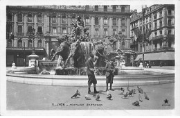 LYON - Fontaine Bartholdi - Très Bon état - Autres & Non Classés