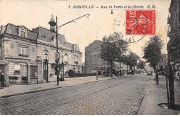 JOINVILLE - Rue De Paris Et La Mairie - Très Bon état - Joinville Le Pont