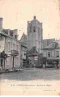 OIRON - La Place Et L'Eglise - Très Bon état - Andere & Zonder Classificatie