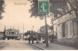 DREUX - L'Arrivée De La Gare - Très Bon état - Dreux