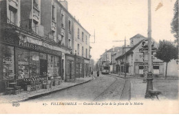 VILLEMOMBLE - Grande Rue Prise De La Place De La Mairie - Très Bon état - Villemomble