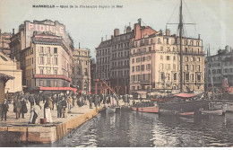 MARSEILLE - Quai De La Fraternité Depuis La Mer - Très Bon état - Vecchio Porto (Vieux-Port), Saint Victor, Le Panier