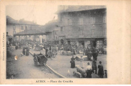 AUBIN - Place Du Crucifix - Très Bon état - Altri & Non Classificati