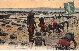 ARCACHON - Parqueurs Et Parqueuses Au Travail - Très Bon état - Arcachon