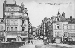 BLOIS - La Rue Denis Papin Et L'Escalier Monumental - Vue Prise Du Pont - Très Bon état - Blois