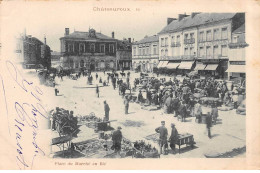 CHATEAUROUX - Place Du Marché Au Blé - état - Chateauroux