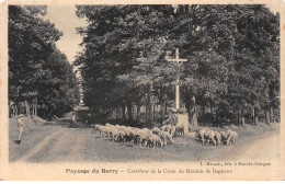 Paysage Du Berry - Carrefour De La Croix De Mission De Bagneux - état - Sonstige & Ohne Zuordnung