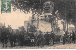 TOURS - 14 Juin 1908 - Carnaval D'Eté - Char De Gargantua - Très Bon état - Tours