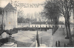 TOURS - Caserne Meusnier - Rue Lavoisier - 32e Régiment De Ligne Et 9me Section COA - Très Bon état - Tours