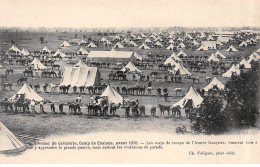 CAMP DE CHALONS Avant 1870 - Bivouac De Cavalerie - Les Corps De Troupe De L'Armée Française - Très Bon état - Camp De Châlons - Mourmelon